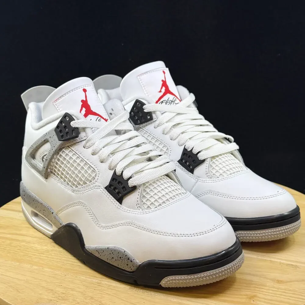 Air Jordan 4 Retro OG 2025 White Cement FV5029-100 Summit White Size 9
